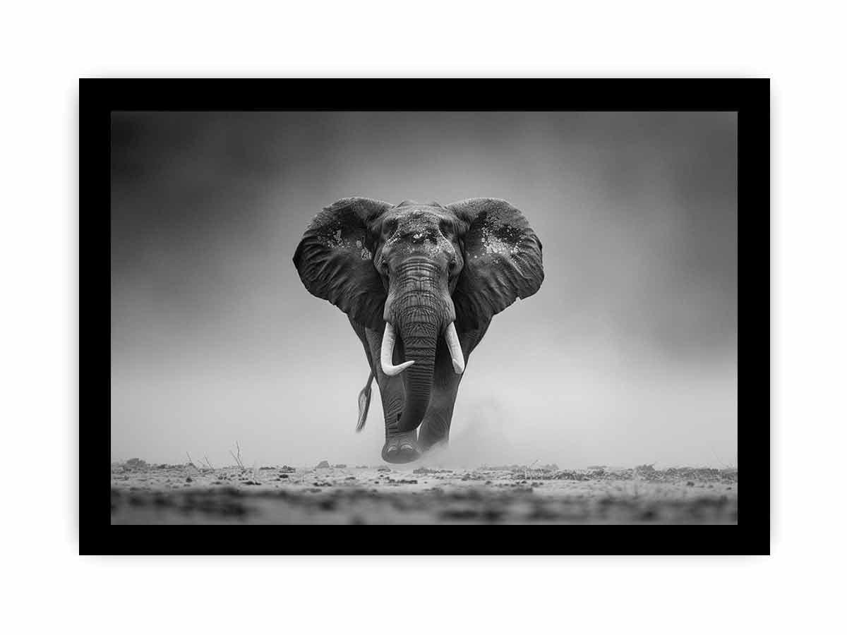 Elepahant Canvas Painting  Print