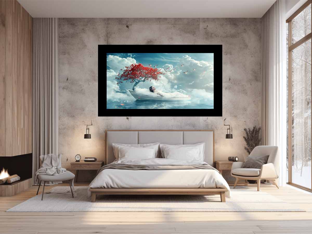 Dream Sleep  Fantasy Canvas Art Print
