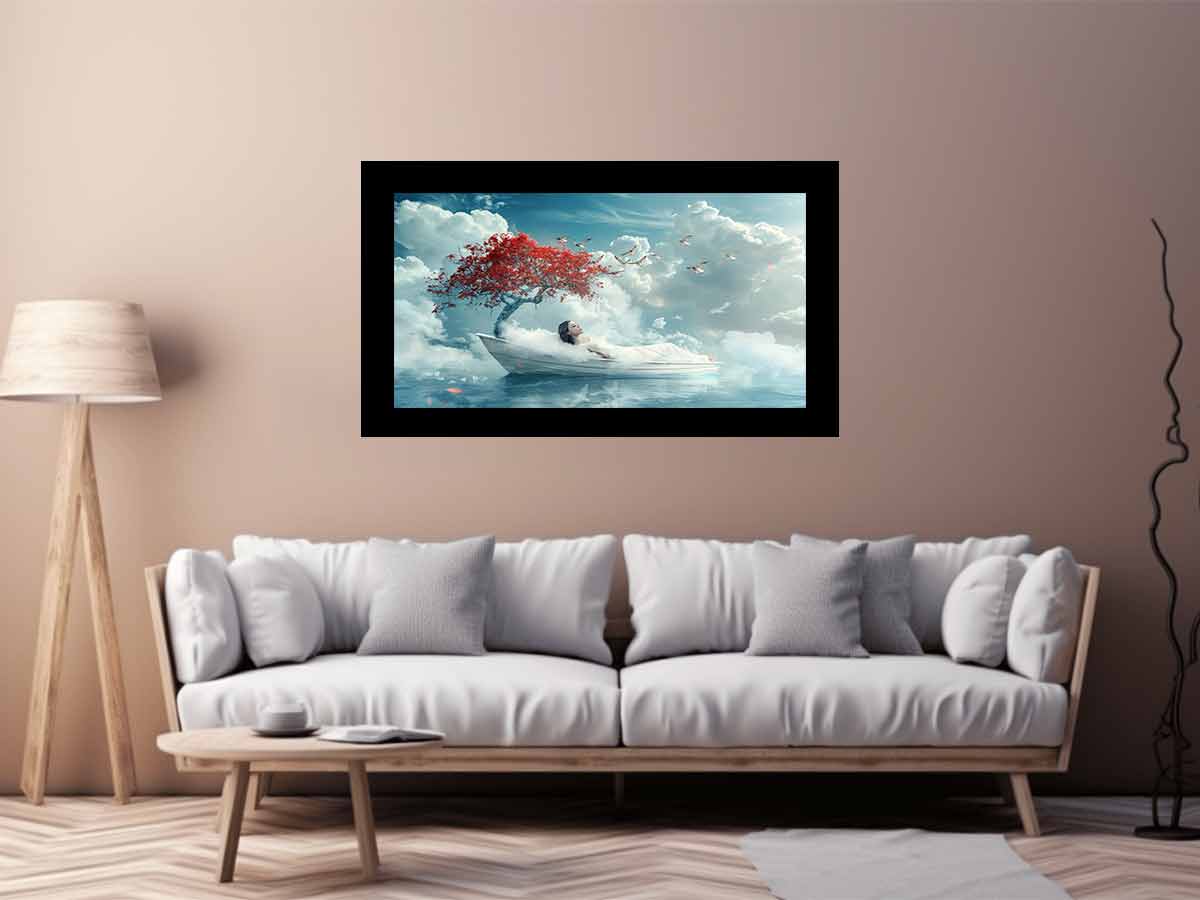 Dream Sleep  Fantasy Canvas Art Print