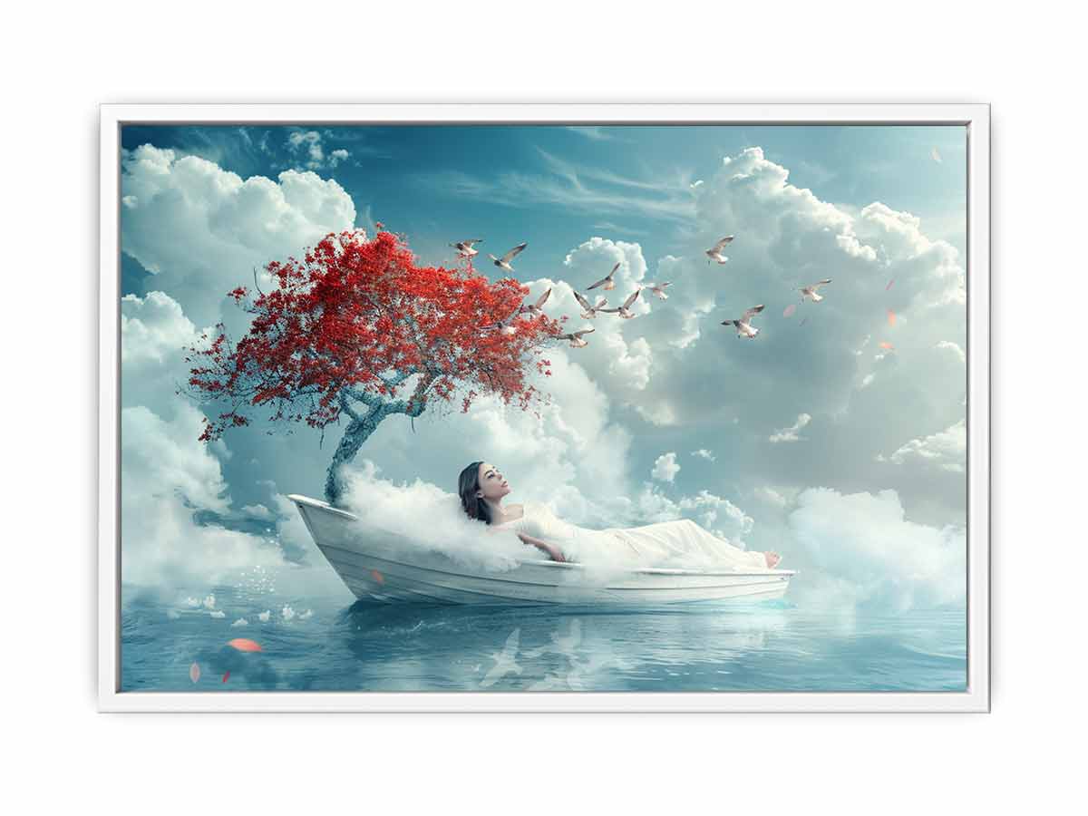 Dream Sleep  Fantasy Canvas Art Print