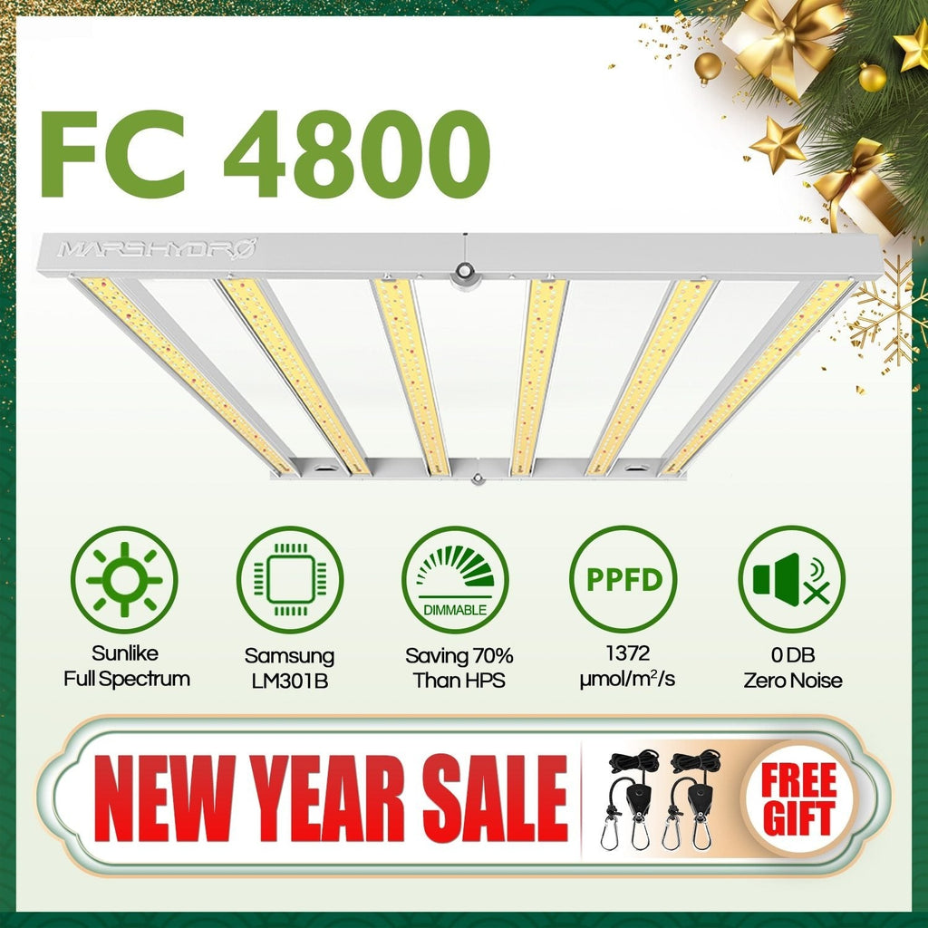 FC 4800 Samsung LM301B Full Spectrum LED Grow Lights Strip Grow Tent Hydroponics Veg and Flower