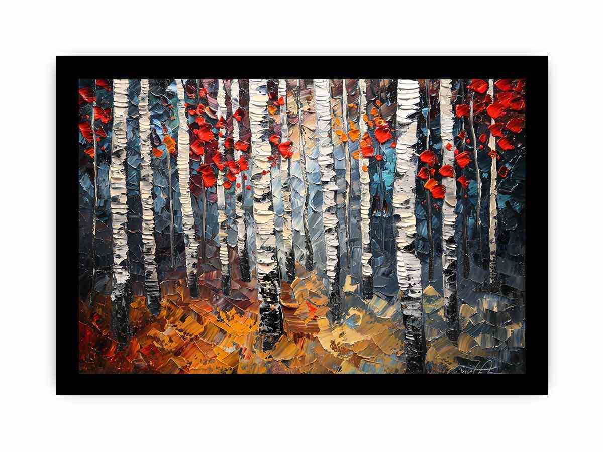 Birch Tree Painting
