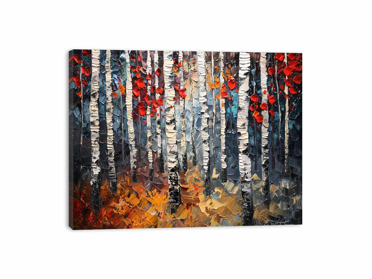 Birch Tree Painting