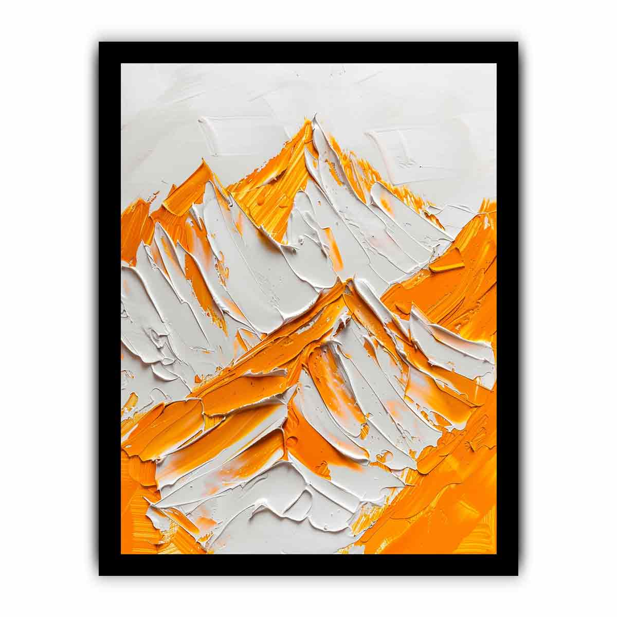 Snow Mountian Painting