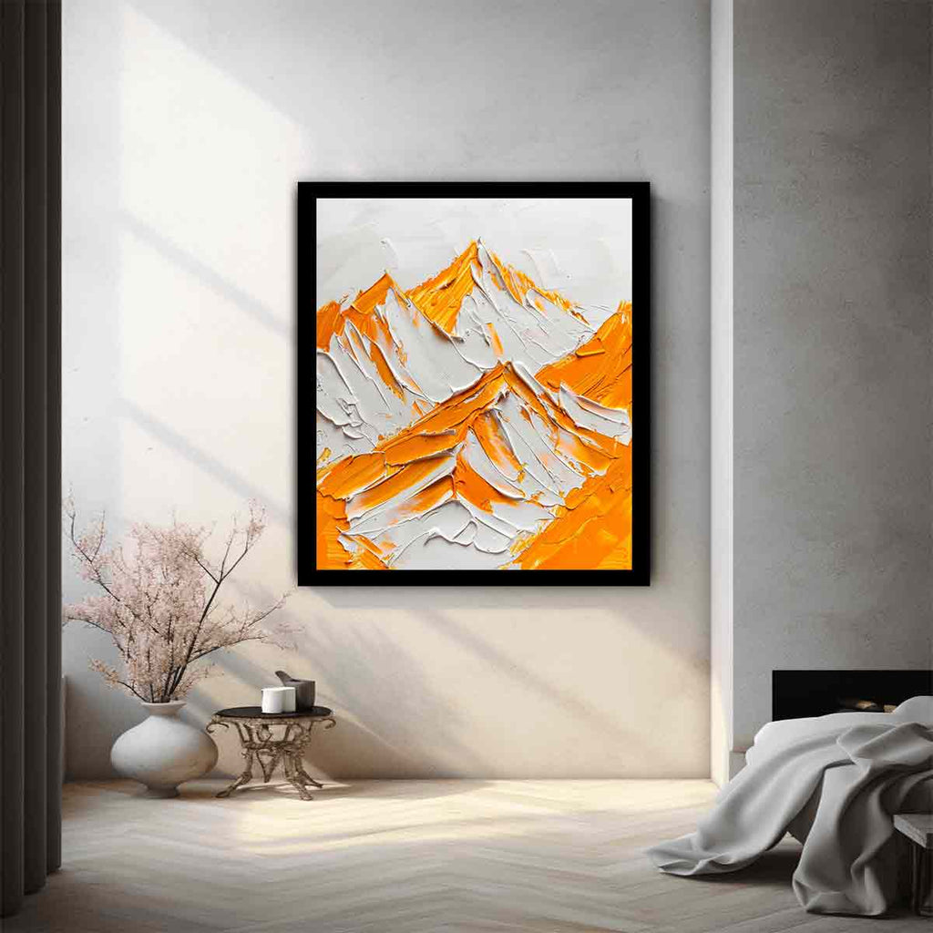 Snow Mountian Painting